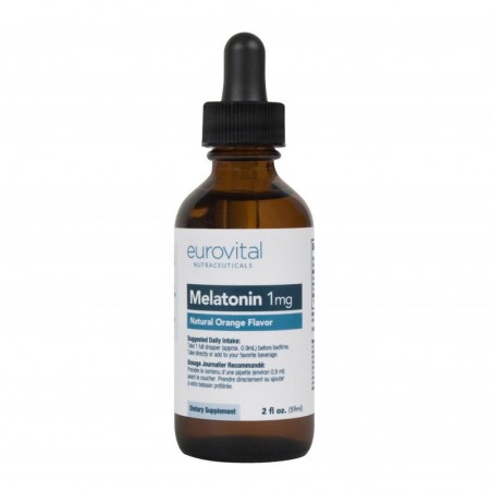 Melatonina Lichid Picaturi (Orange) 1mg - 59ml, Eurovital