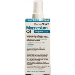 Ulei original de magneziu, 100 ml, Sustinerea functiei musculare normale, mentinerea oaselor si a dintilor sanatosi BENEFICII UL