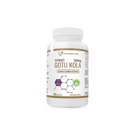 Progress Labs Gotu Kola 500 mg - 60 Capsule