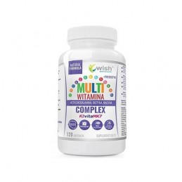 Wish Pharmaceutical Multivitamin Complex + Prebiotic - 120 Capsule BENEFICIILE COMPLEXULUI MULTIVITAMINIC- vitamine 100% natural