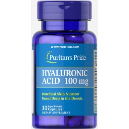 Hyaluronic Acid, 30 Capsule, Umplerea ridurilor, reduce aspectul ridurilor, repararea pielii deteriorate, pentru o piele neteda 