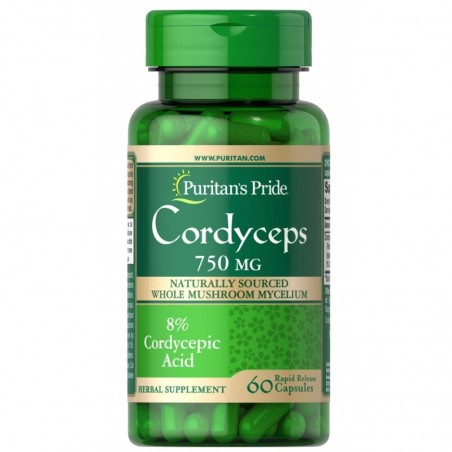 Puritan Pride Cordyceps 750 mg - 60 Capsule