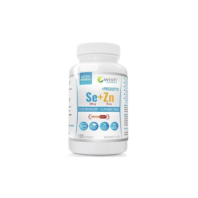 Seleniu & Zinc & Prebiotic, 120 Capsule, Sprijina producerea corecta a spermei, mentinerea nivelului adecvat de tes-tosteron BEN