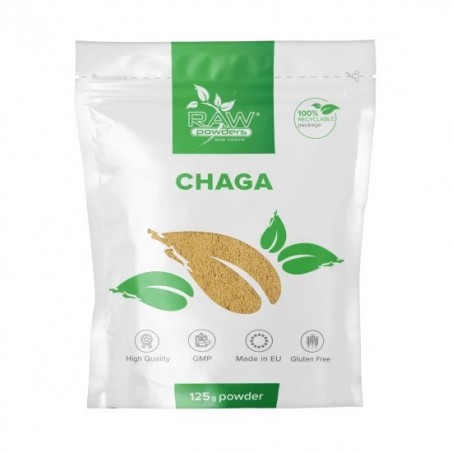 Raw Powders Chaga Pudra - 125 grame