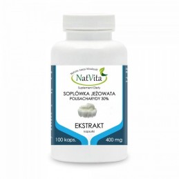 NatVita Coama Leului (extract de ciuperca) 400mg - 100 Capsules BENEFICII COAMA LEULUI- nootropic, bun antioxidant, suporta sist