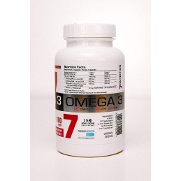 7 Nutrition Omega 3 200 Capsule, EPA 330 mg, DHA 220 mg Beneficiile Omega 3 ulei de peste bazat pe dovezi de EPA:DHA, promovează