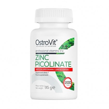 OstroVit Zinc Picolinate 200 Tablete LIMITED EDITION (editie limitata)