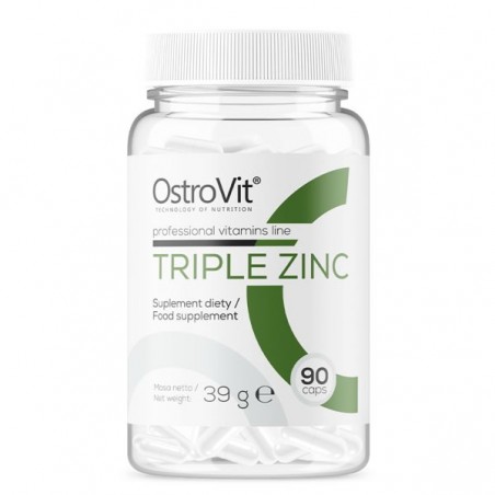 OstroVit Triple Zinc, 15 mg - 90 Capsule