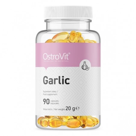 OstroVit Garlic, Ulei de usturoi, 90 Capsule (Protectie cardiovasculara naturala)