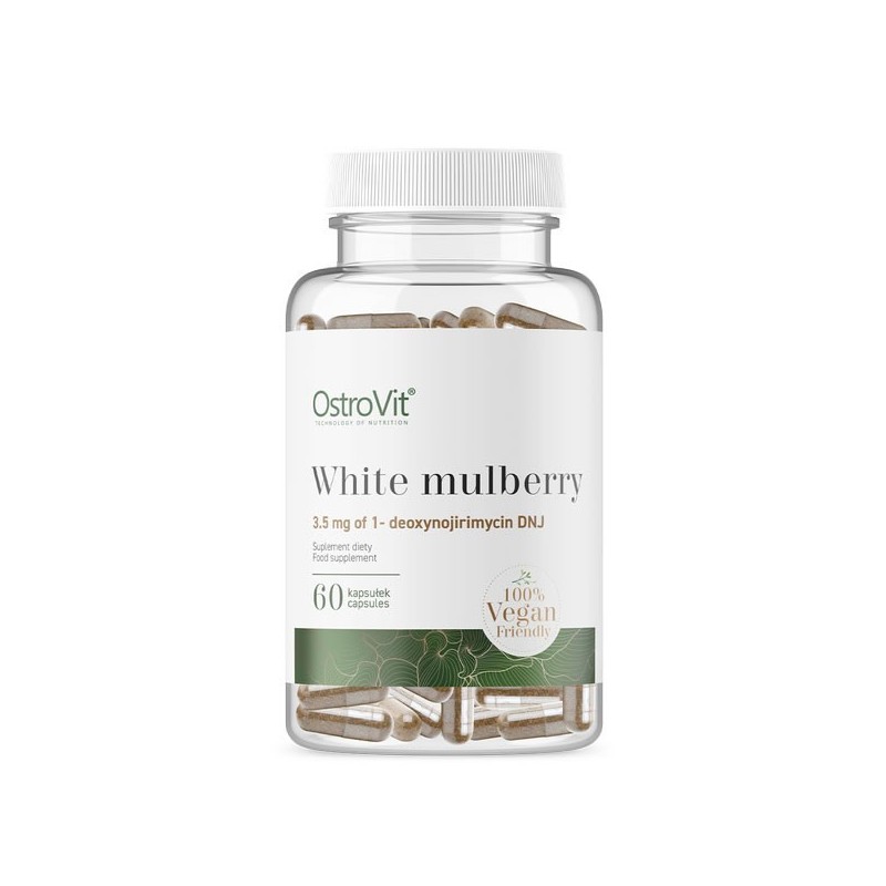 OstroVit White Mulberry VEGE 60 Capsule (Extract din frunze de dud alb) Beneficii White Mulberry VEGE - Extract din frunze de du