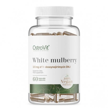 OstroVit White Mulberry VEGE 60 Capsule (Extract din frunze de dud alb)