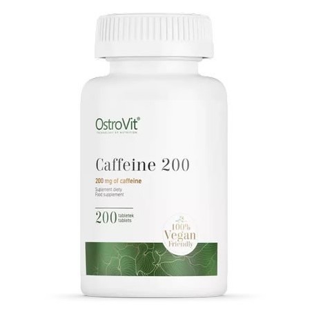 OstroVit Caffeine 200mg 200 Tablete