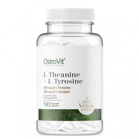 OstroVit Theanine + Tyrosine VEGE (Teanina + Tirozina) 90 Capsule