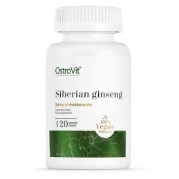 Supliment alimentar Siberian Ginseng 120 Tablete, Ostrovit Beneficii Ginseng: tonic sexual, ajuta disfunctia erectila, creste li