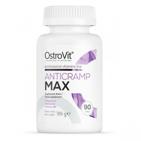 OstroVit Anti Cramp Max Magnesium - 90 Tablete