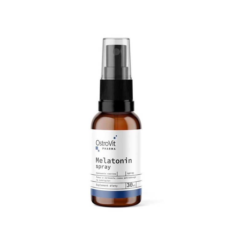 OstroVit Pharma Melatonină spray 30 ml Beneficii Melatonina- imbunatateste calitatea somnului, ajuta in scaderea tensiunii arter