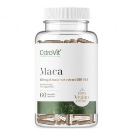 Supliment alimentar Maca VEGE 60 Capsule, Ostrovit Beneficii Maca: tonic sexual pentru femei si barbati, stimuleaza libidoul la 