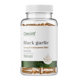 OstroVit Black Garlic VEGE 90 Capsule (Usturoi negru) Beneficii Usturoi negru- nutrientii inclusi in usturoiul negru pot fi abso