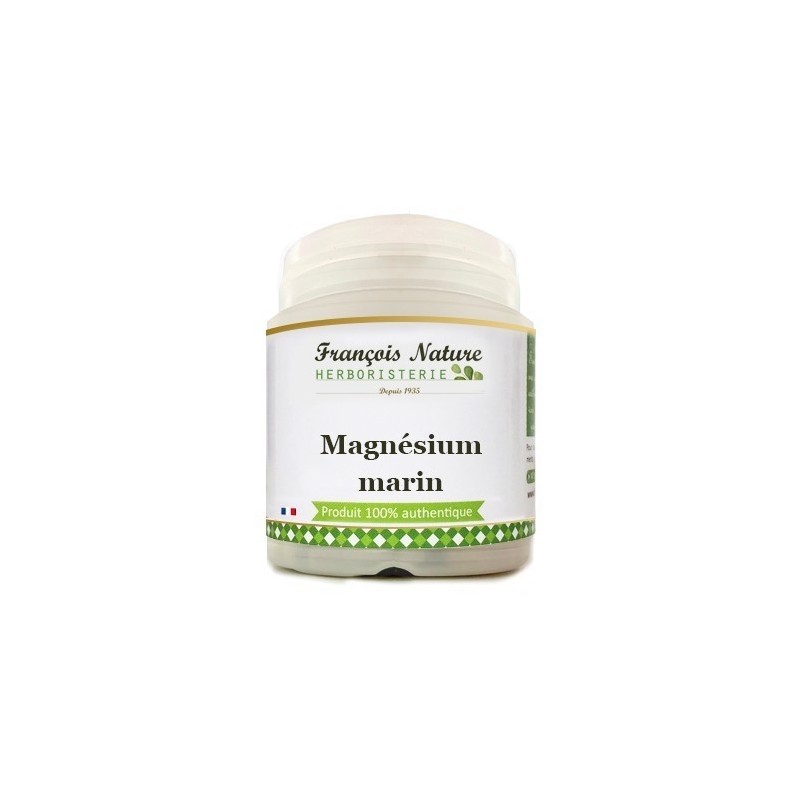 Magneziu marin 120 capsule (mentine metabolismul energetic, sprijina relaxarea, reduce oboseala, regleaza tensiunea arteriala) B