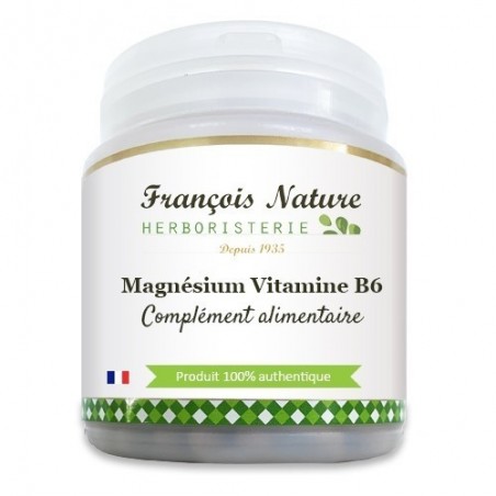 Francois Nature, Magneziu marin si B6 120 capsule