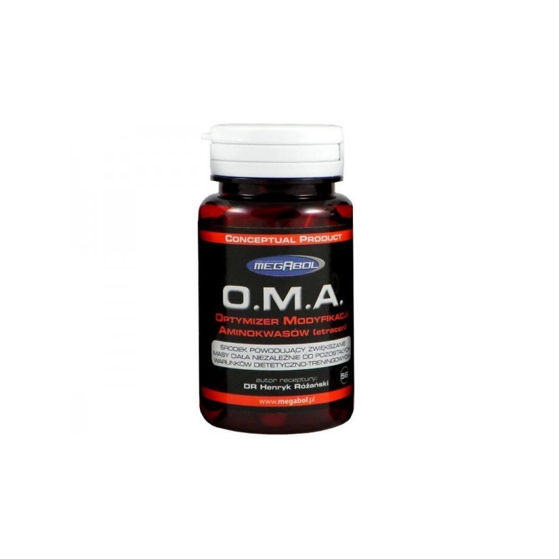 O.M.A - 56 Capsule (Stimulator de masa musculara slaba) Megabol O.M.A. 56 capsule, Stimulator de masa musculara slaba
BENEFICII 