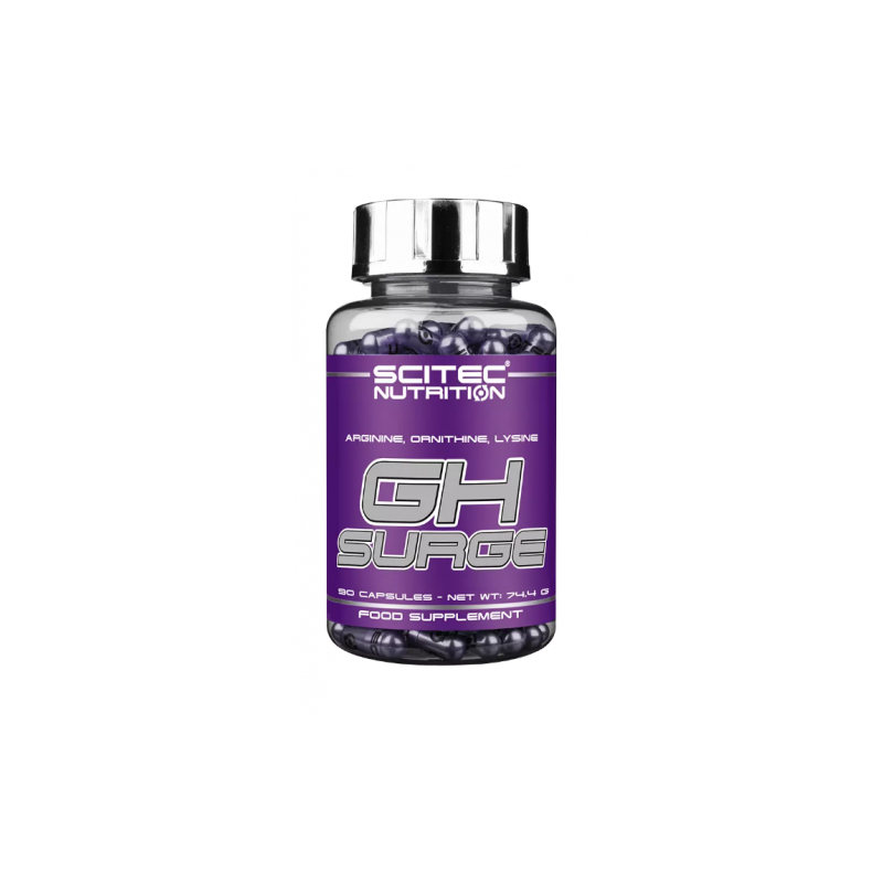 Scitec GH Surge - 90 Capsule (creste nivelul de oxid nitric, ajuta la detoxifiere, mentine un echilibru pozitiv al azotului) Fie