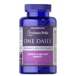 One Daily Womens Multivitamin - 100 tablete (Vitamine pentru femei) One Daily Women's Multivitamin with Zinc de la Puritan's Pri