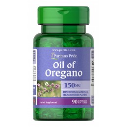 Oil Of Oregano - 150mg -90 capsule (este o sursa de antioxidanti, poate reduce colesterolul, ar putea oferi ameliorarea durerii)