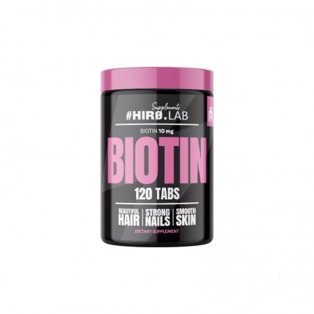 HiroLab, Biotin 10mg - 120 tablete