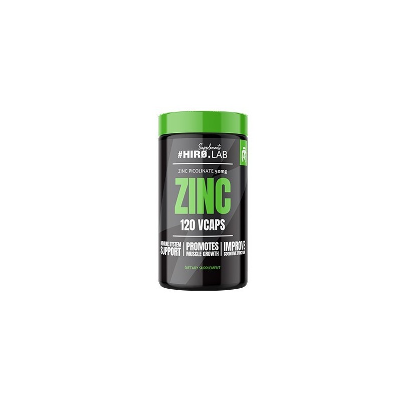 Zinc Picolinate -120 caps (Sustine activitatea sistemului muscular, Are un efect pozitiv asupra intaririi sistemului imunitar) B