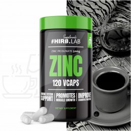 Zinc Picolinate -120 caps (Sustine activitatea sistemului muscular, Are un efect pozitiv asupra intaririi sistemului imunitar) B