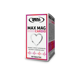 Max Mag Cardio - 90 tablete (participa la procesul de contractie a muschiului cardiac) BENEFICII MAX MAG CARDIO- Potasiul partic