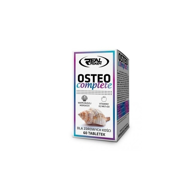 Osteo Complete - 60 tablete (poate intari oasele si reduce fracturile, poate ajuta la mentinerea tensiunii arteriale normale) BE