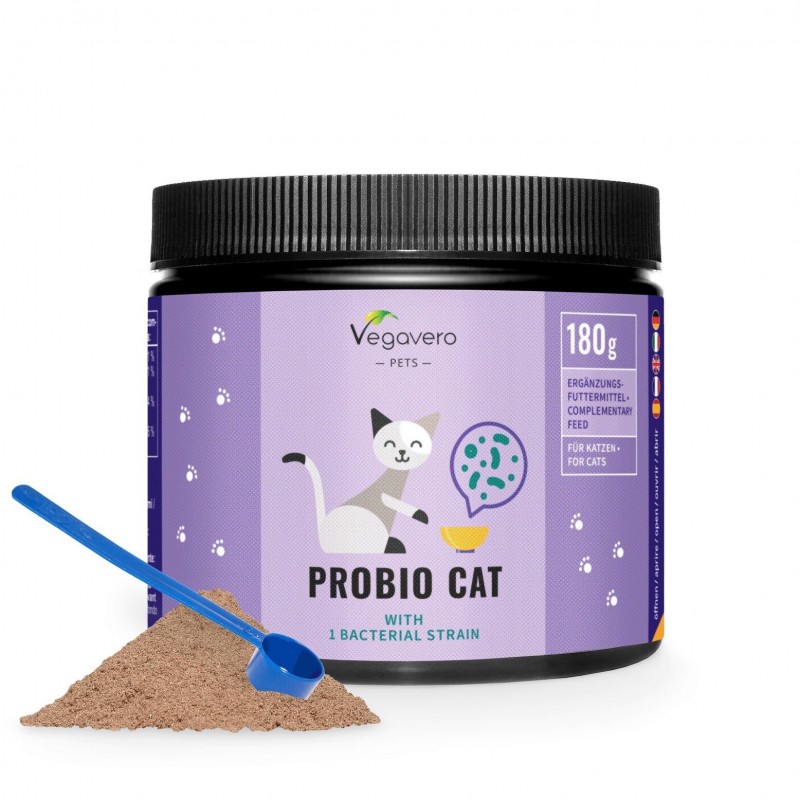 Probio Cat, 180 g (Hrana complementara pentru pisici) O FLORA INTESTINALA ECHILIBRATA PENTRU O PISICA FERICITA
Probio Cat al nos