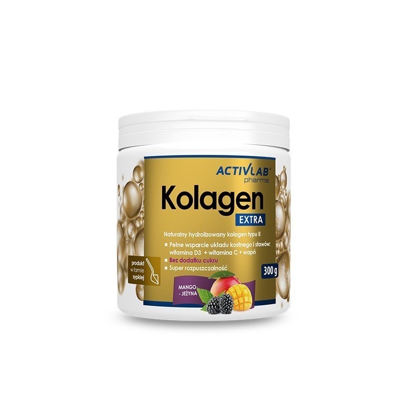 Kolagen Extra - 300g - Mango Blackberry, reduce liniile fine si ridurile, imbunatateste hidratarea si fermitatea pielii Benefici