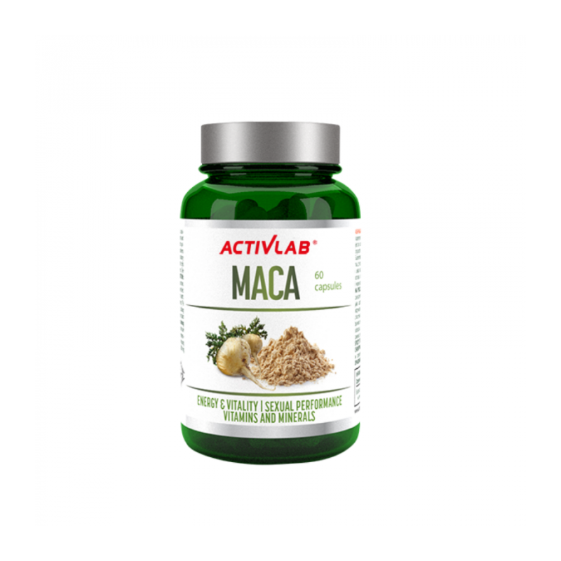 MACA, 500 mg, 60 capsule (stimuleaza libidoul la ambele sexe, imbunatateste starea generala, are proprietati antioxidante) Benef