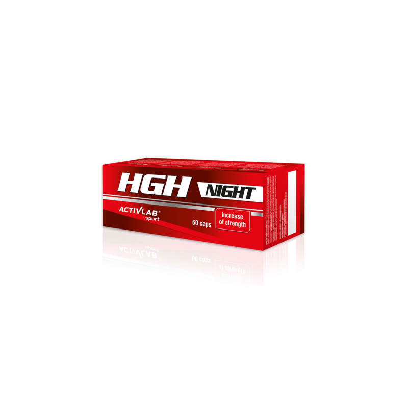 HGH Night 870 mg, 60 Capsule, Accelereaza cresterea fortei si a masei musculare, Ajuta la reducerea grasimii BENEFICII HGH NIGHT