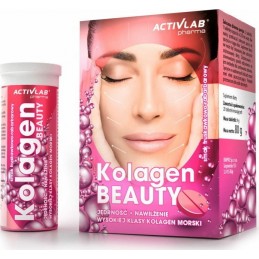 Kolagen Beauty - 20 tablete, Protectie impotriva semnelor de imbatranire, Piele neteda, Imbogatit cu acid hialuronic Proprietati