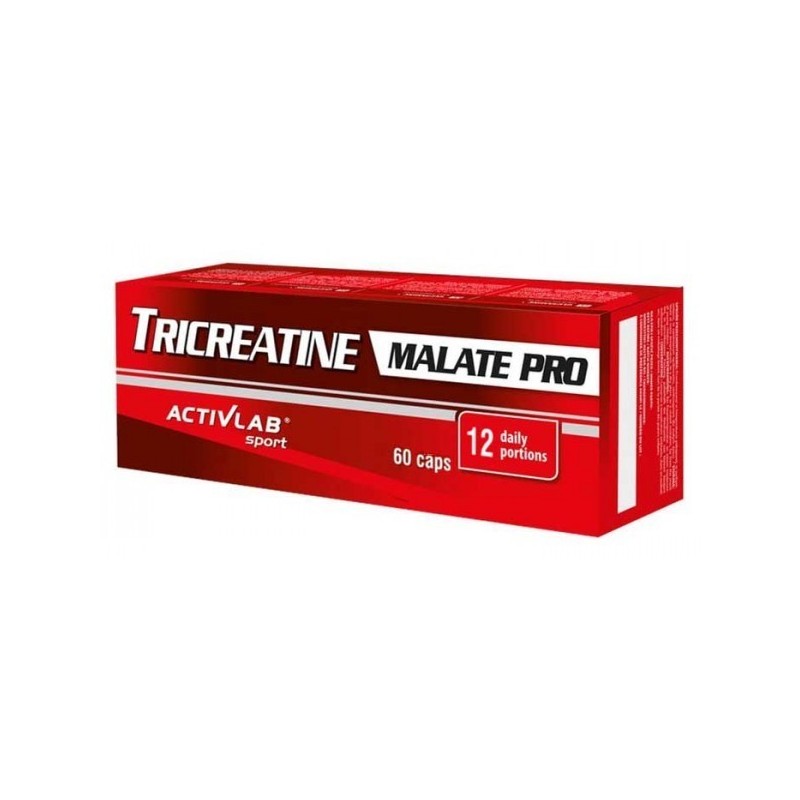 Tri Creatine Malate Pro 970 mg, 60 Capsule, creste semnificativ forta si puterea, refacere rapida dupa antrenamente intense Bene