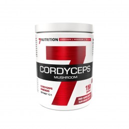 7 Nutrition, Cordyceps Mushroom pulbere - 150 grame BENEFICII CORDYCEPS: imbunatateste energia, imbunatateste sanatatea inimii, 