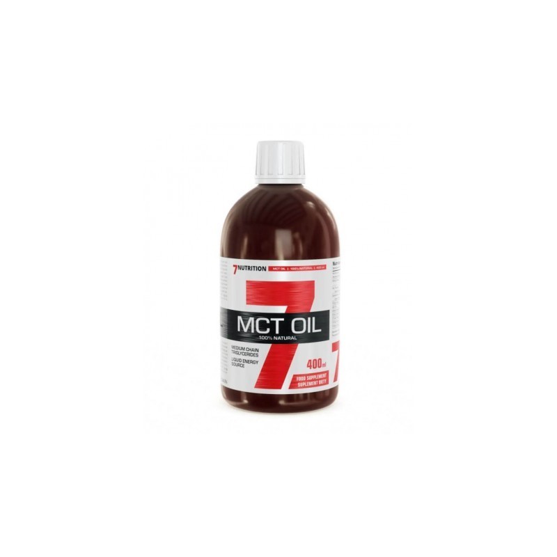 7 Nutrition MCT Oil - 400ml Supliment alimentar recomandat sportivilor. Acizi grasi cu pintene medii. Este un tip de grasime car