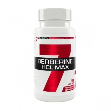 7 Nutrition Berberine HCL Max, 500 mg, 90 capsule