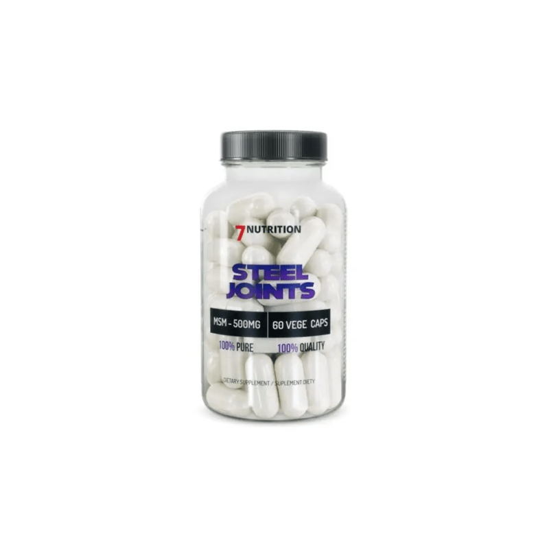 7 Nutrition Steel Joints - 60 capsule (pentru articulatii) Ideal pentru imbunatatirea functiilor articulatiilor. Nu asteptati pa