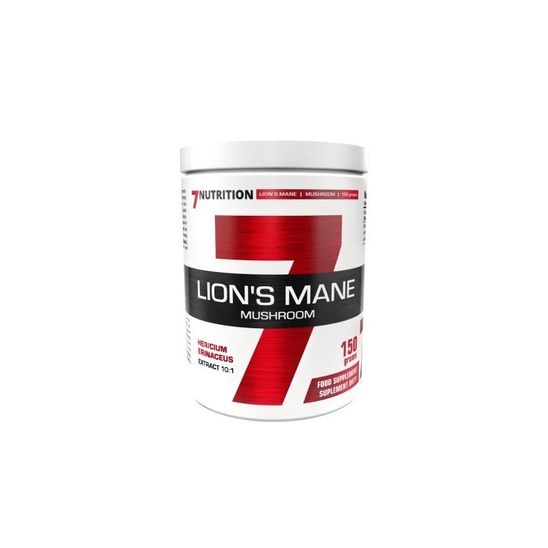 Supliment alimentar Mushroom Lion`s Mane pulbere - 150 grame (Ciuperca Coama Leului), 7 Nutrition Beneficii Lion's Mane: poate p