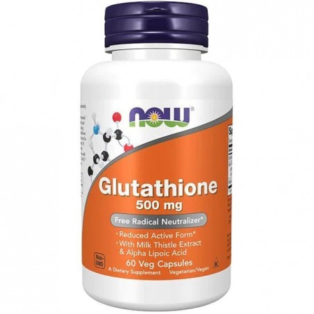 Now Foods Glutathione 500mg - 60 capsule