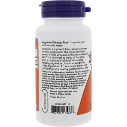 Melatonin 10mg - 100 capsule (imbunatateste calitatea somnului, ajuta in scaderea tensiunii arteriale) BENEFICII MELATONINA- imb