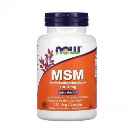 Now Foods MSM 1000mg - 120 capsule