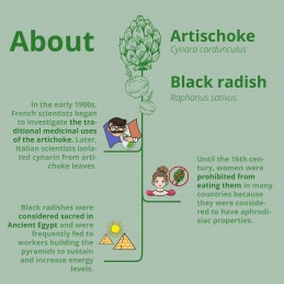 Artichocke + Black Radish, 90 Capsule (Anghinare si Ridiche neagra), imbuntateste sanatatea inimii, regleaza tensiunea arteriala