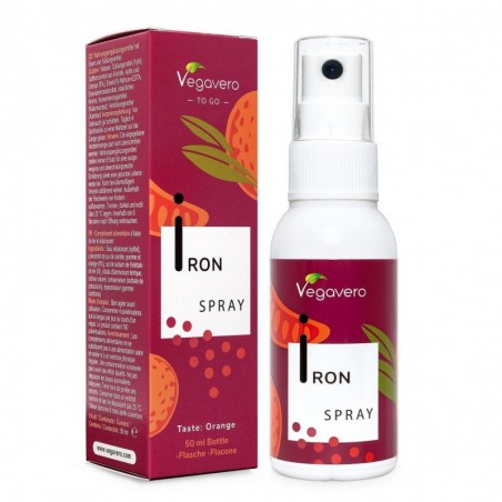 Vegavero, Iron Spray (50 ml)- Spray de Fier