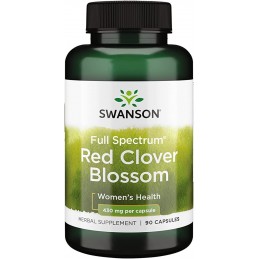 Red Clover Blossom - 90 capsule (Trifoi Rosu), Promoveaza echilibrul si confortul pe parcursul ciclului menstrual BENEFICII TRIF